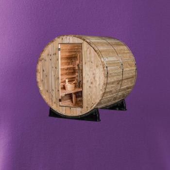 Vonkajšia sauna z boku