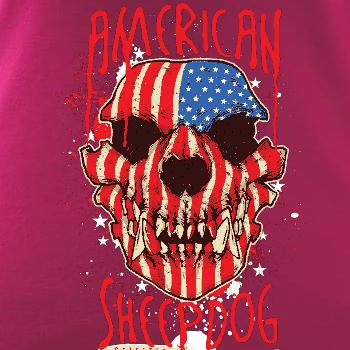 American Sheepdog - lebka