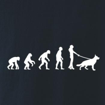 Evolúcia pes Nemecký ovčiak (muž-žena)