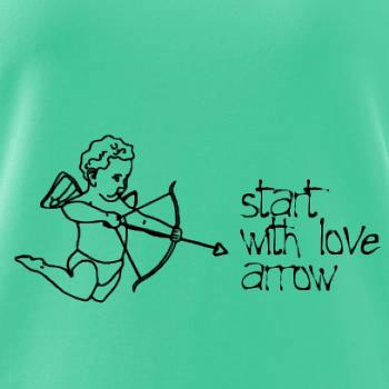 Start with love arrow Start with love arrow