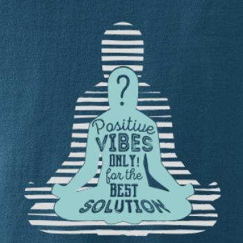 Joga - think positive sivá