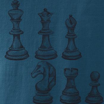 Šachové figúrky kreslené Šachové figúrky kreslené