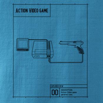 Nákres videohra so zbraňou Nákres videohra so zbraňou