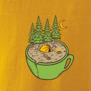 Hrnček plný stanovania