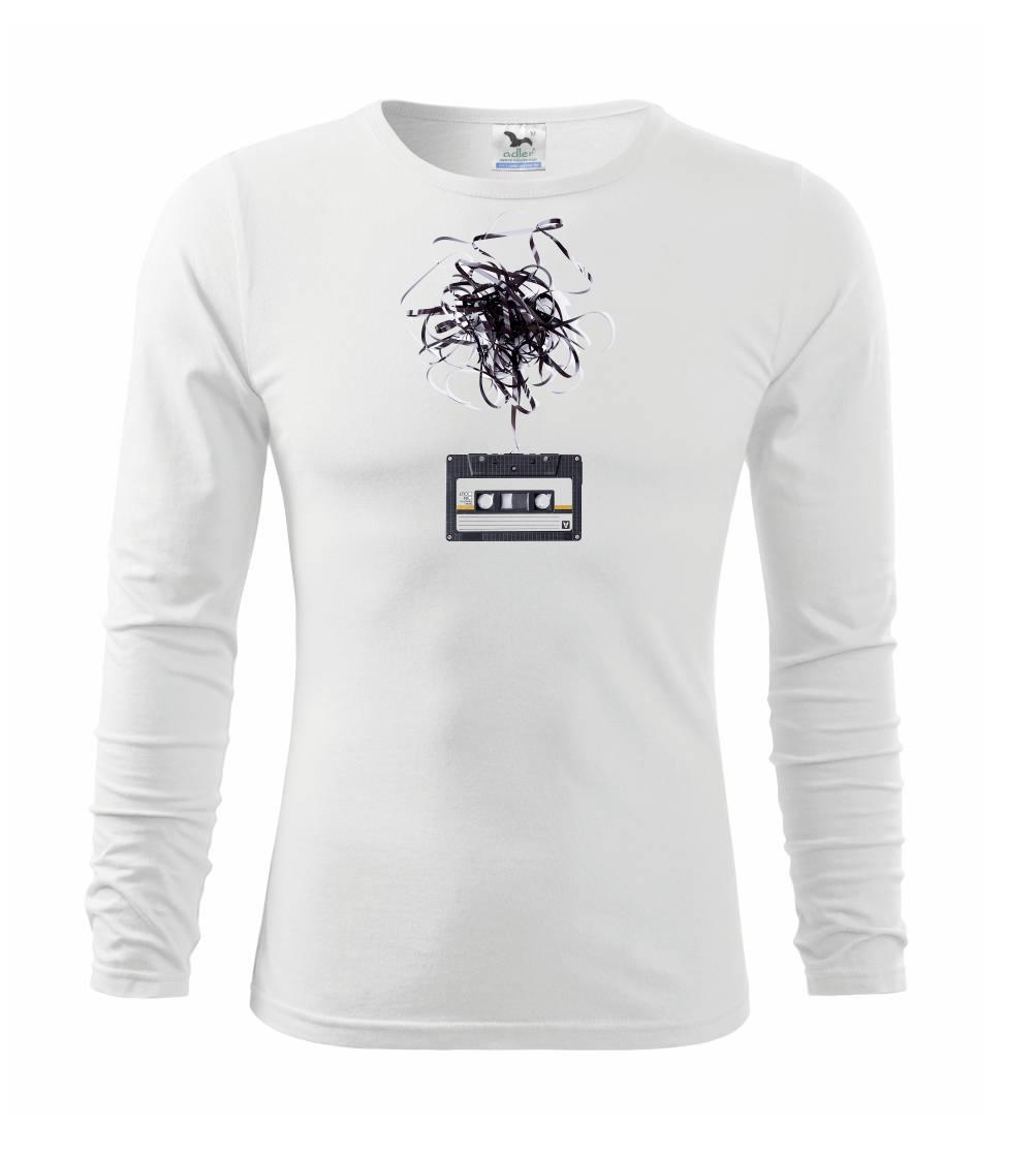 Hudobné tričká - Retro kazeta - Tričko detské Long Sleeve