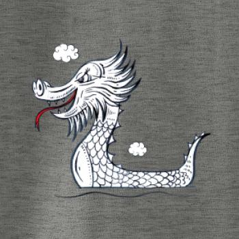 Dračia loď olejomaľba