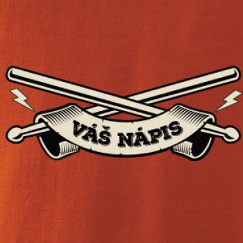 Rock paličky vlastní nápis