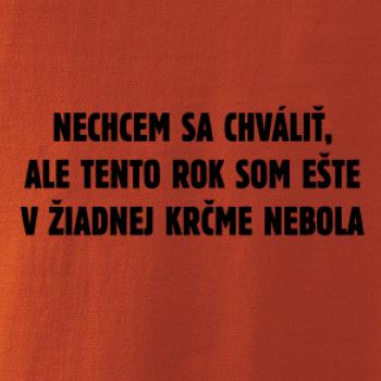 Tento rok som ešte nebol v krčme