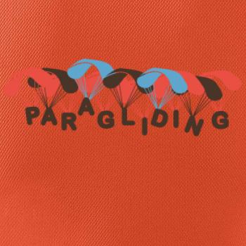 Paragliding nápis s padáky Paragliding nápis s padáky