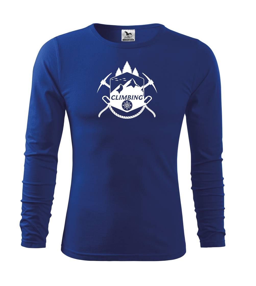 Trička pro horolezcov - Climbing Erb - Tričko detské Long Sleeve