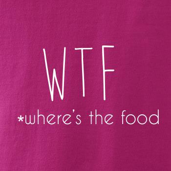 WTF-where's the food WTF-where's the food