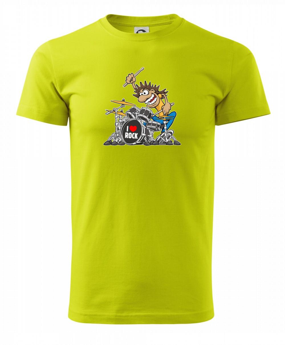 I love rock bubeník I love rock bubeník