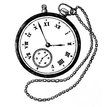 Hodinky kreslené Hodinky kreslené