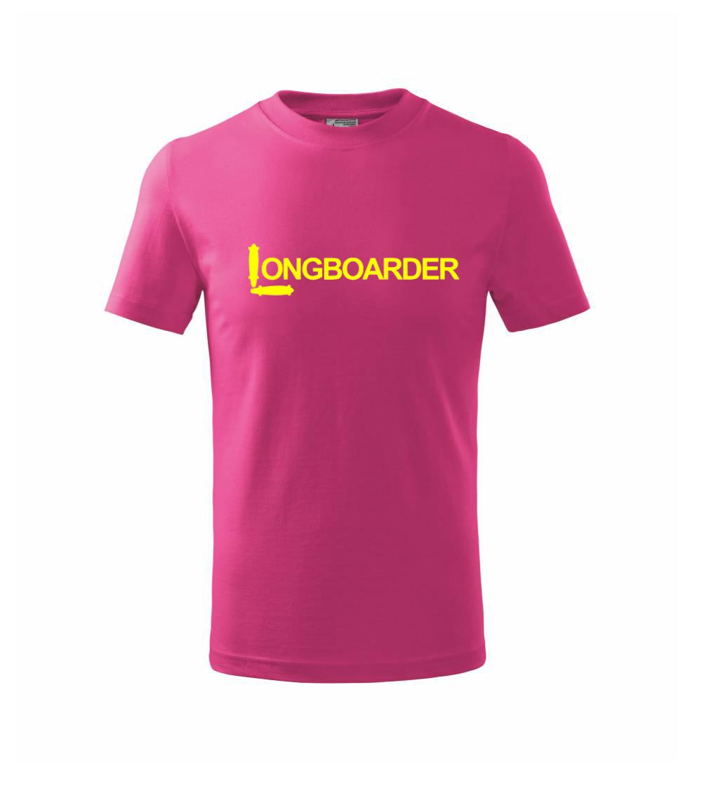 Longboarder nápis