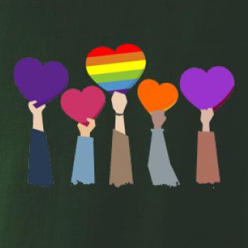 LGBT ruky srdce LGBT ruky srdce