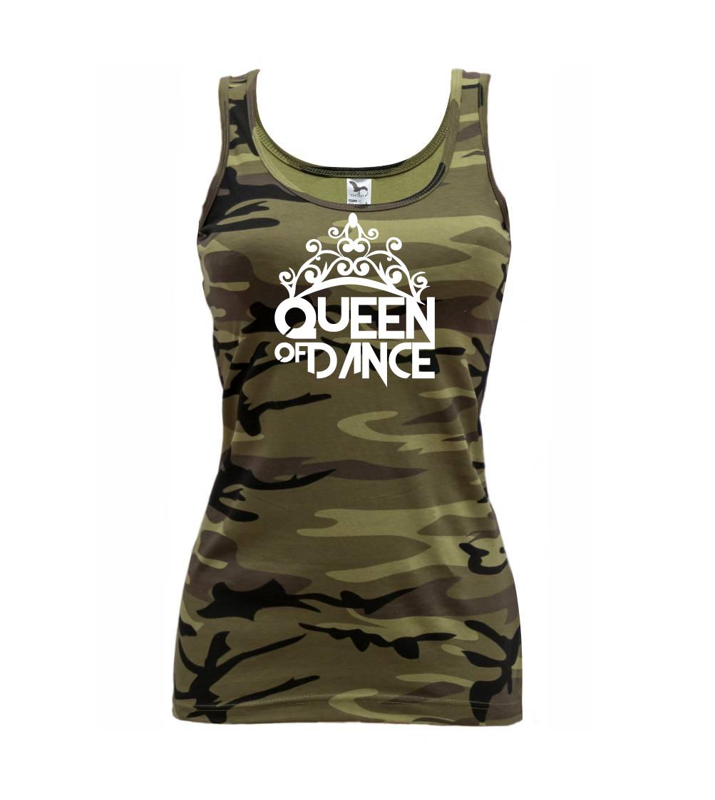 Hudobné tričká - Queen of Dance - Maskáčové tielko