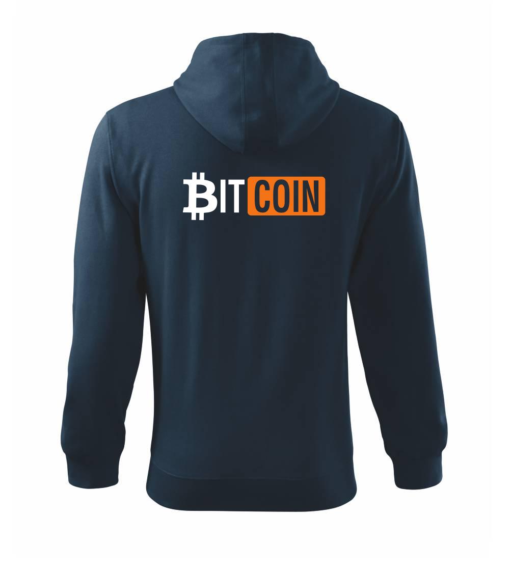 Bitcoin nápis Bitcoin nápis