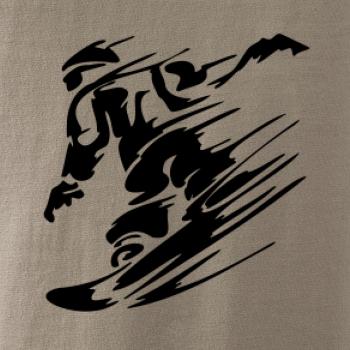 Rychlý snowboardista Rychlý snowboardista