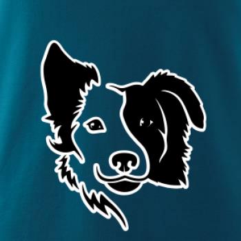 Border kólia obrys hlavy