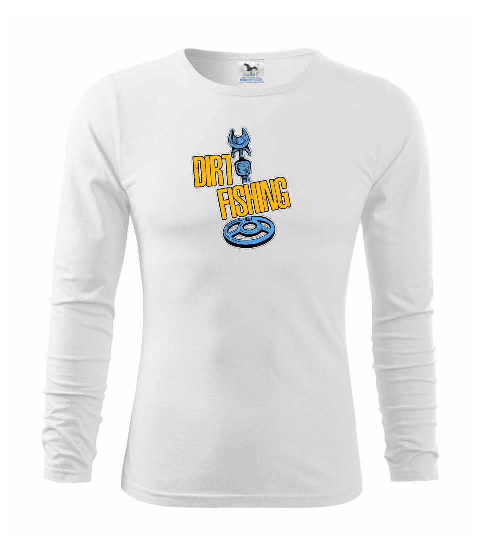 Dirt fishing - Tričko detské Long Sleeve