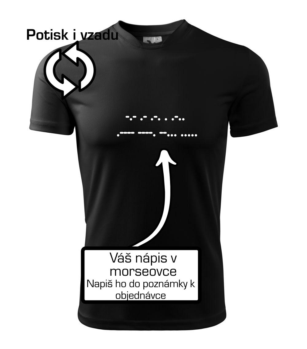 Morzeovka - váš nápis Morzeovka - váš nápis