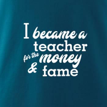 Became a teacher Became a teacher