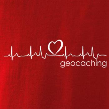 Moje srdce bije pre Geocaching -Text