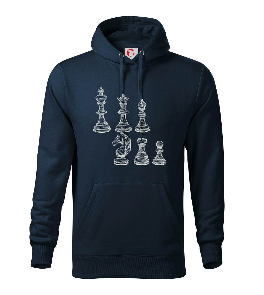 Šachové figúrky kreslené Šachové figúrky kreslené