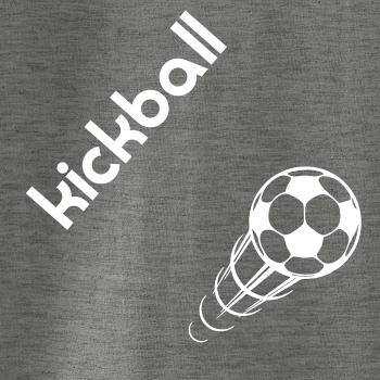 Kickball nápis šikmo