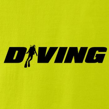 Diving nápis potápač