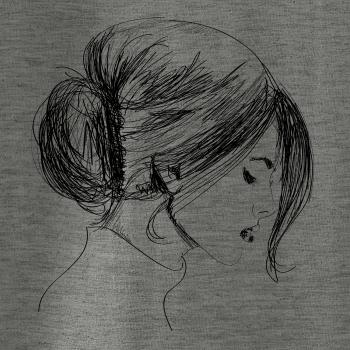 Ručne maľovaná žena Ručne maľovaná žena