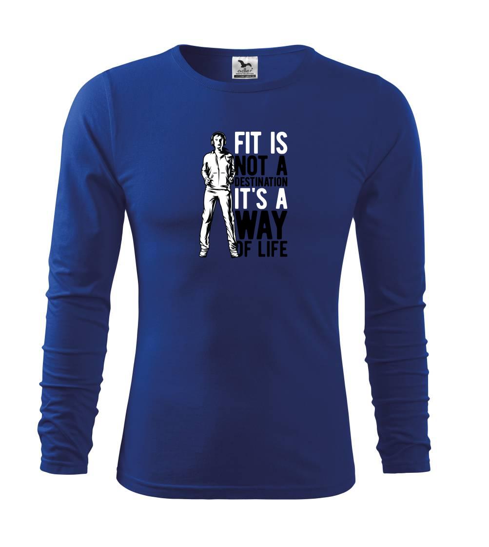 Posilňovani - Way of life - Tričko detské Long Sleeve