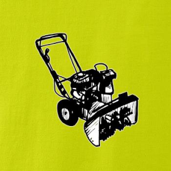 Sněhová fréza kresba