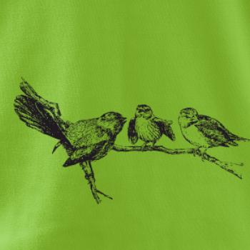 Vtáčiky na vetve maľované Vtáčiky na vetve maľované