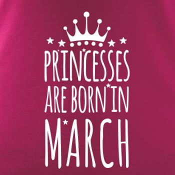 Princesses are born in March