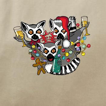 Vianočné lemuríky (Pecka design)