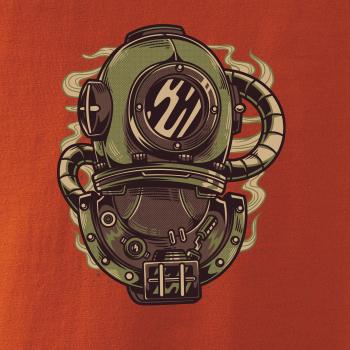  Starý potápačský skafander