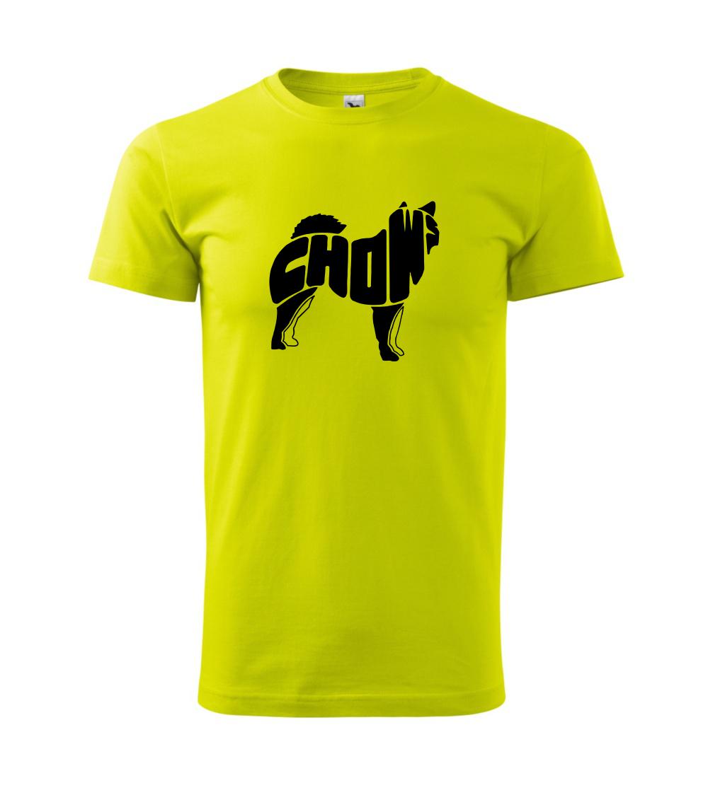 Čau Čau - nápis v tele Čau Čau - nápis v tele