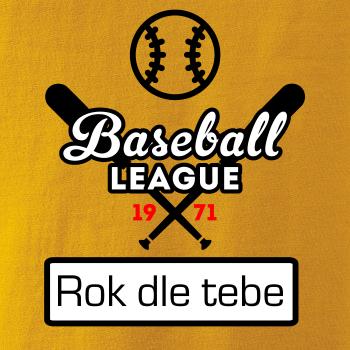 Baseball league vlastný ročník