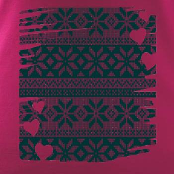 Vianočný vzor v rámčeku