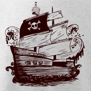 Pirátská loď maľovaná