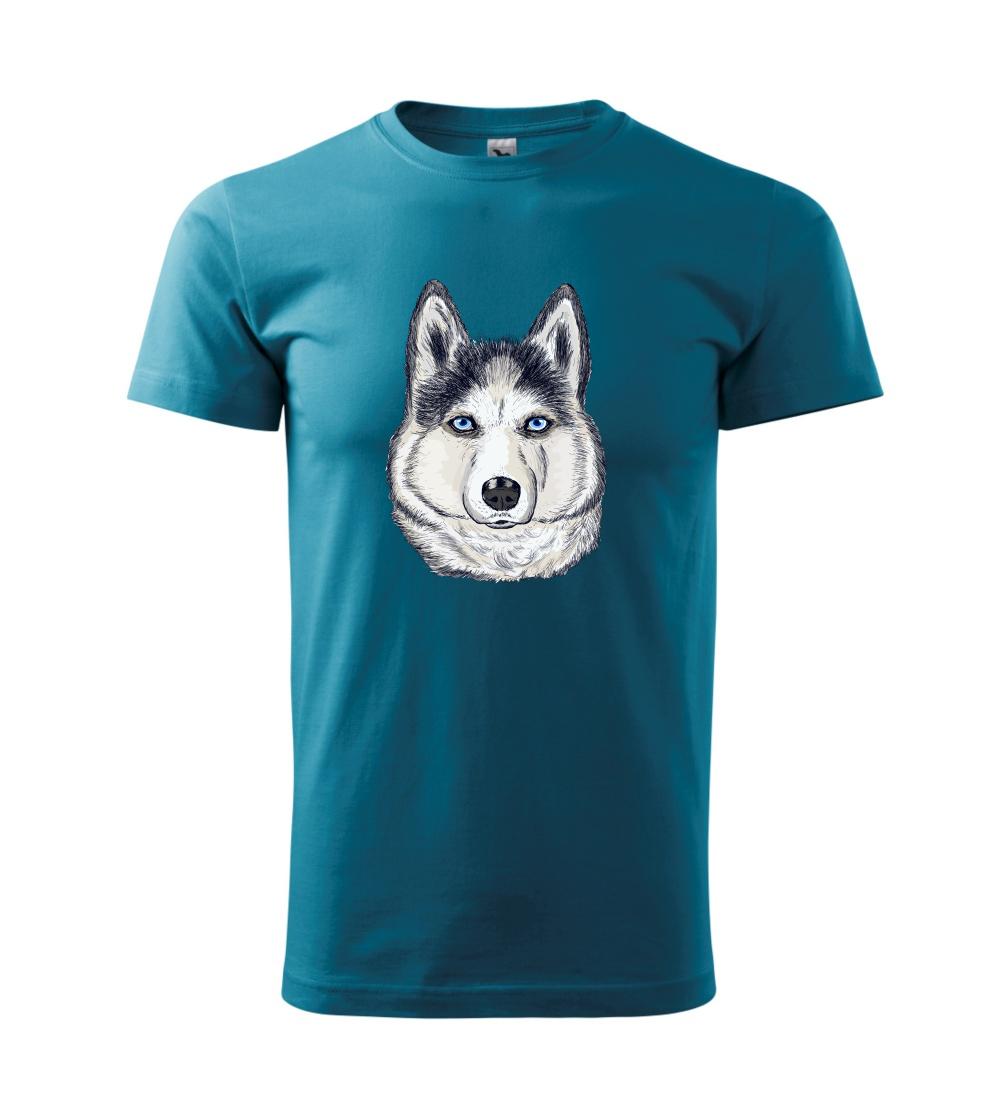 Husky hlava - kreslený Husky hlava - kreslený