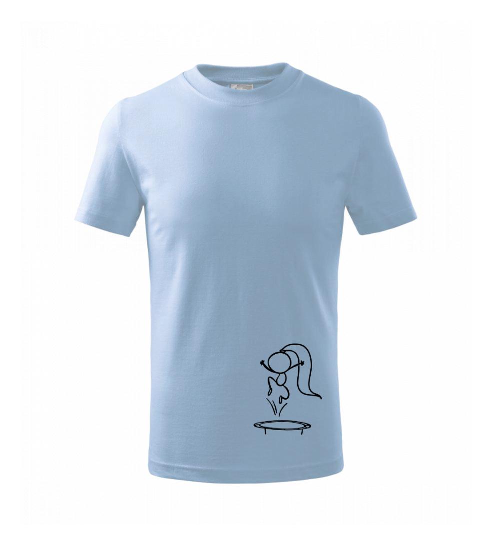 Skákajúci dievčatko Skákajúci dievčatko