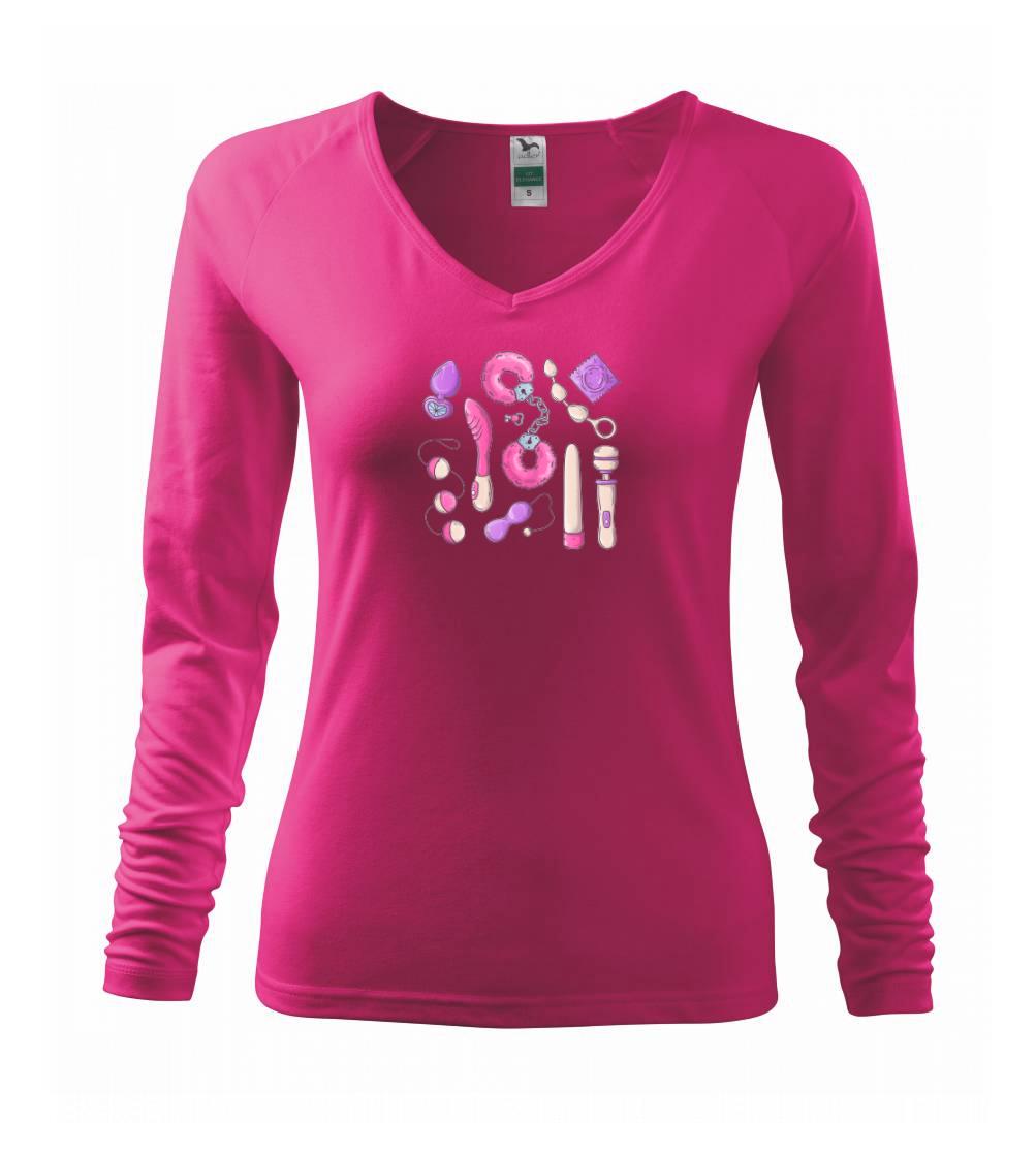 Sexy tričká - Sex, všetko čo potrebujem - Tričko dámske Elegance