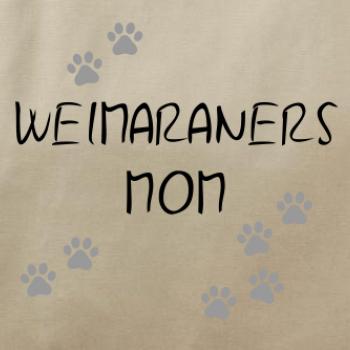 Weimaraners mom (Weimarský stavač)  (Reflexné labky)