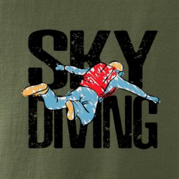 Skydiving nápis