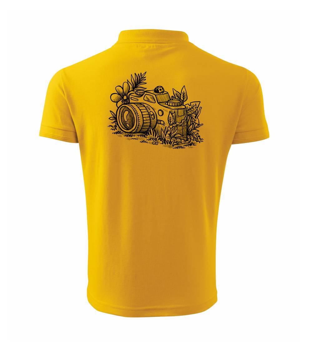 Foťák kreslený lienka Foťák kreslený lienka