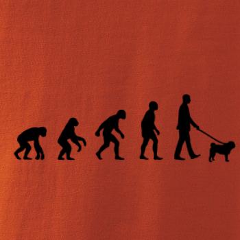 Evolúcia pes Mops (muž-žena)