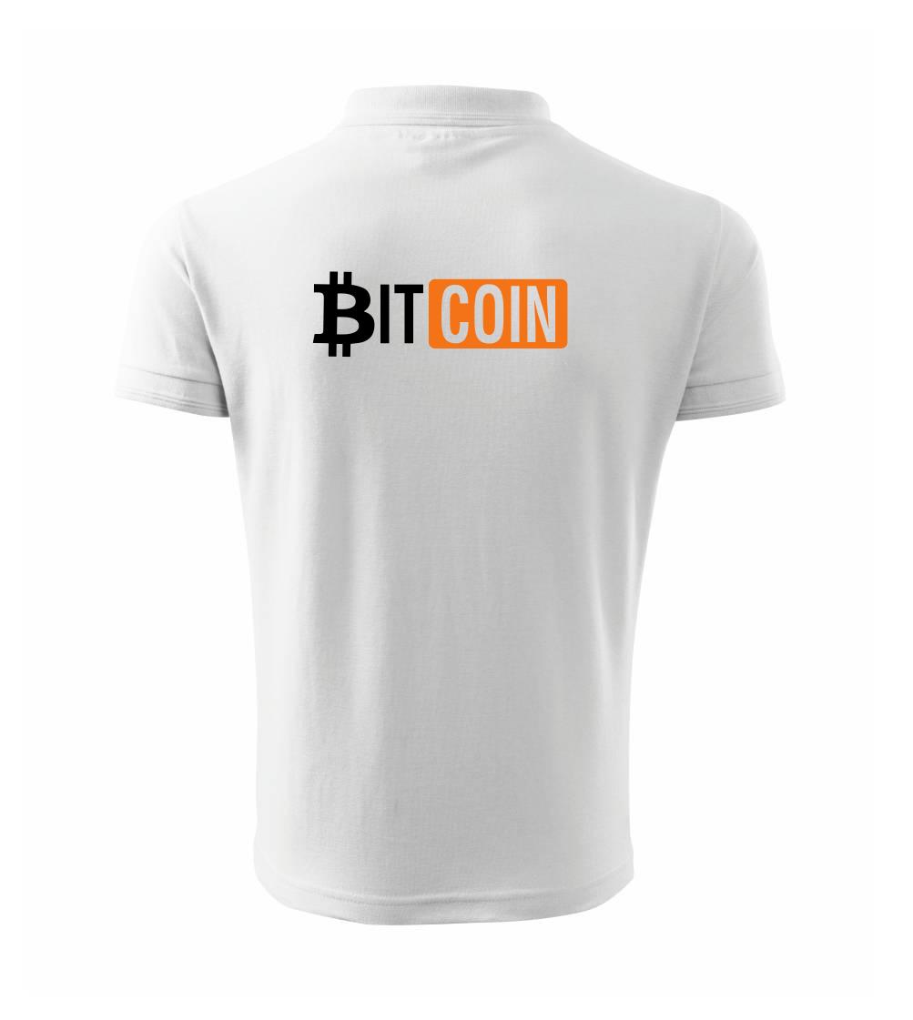 Bitcoin nápis Bitcoin nápis