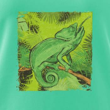 Chameleon na vetve